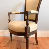 Executive chair, leatherette, XIXth