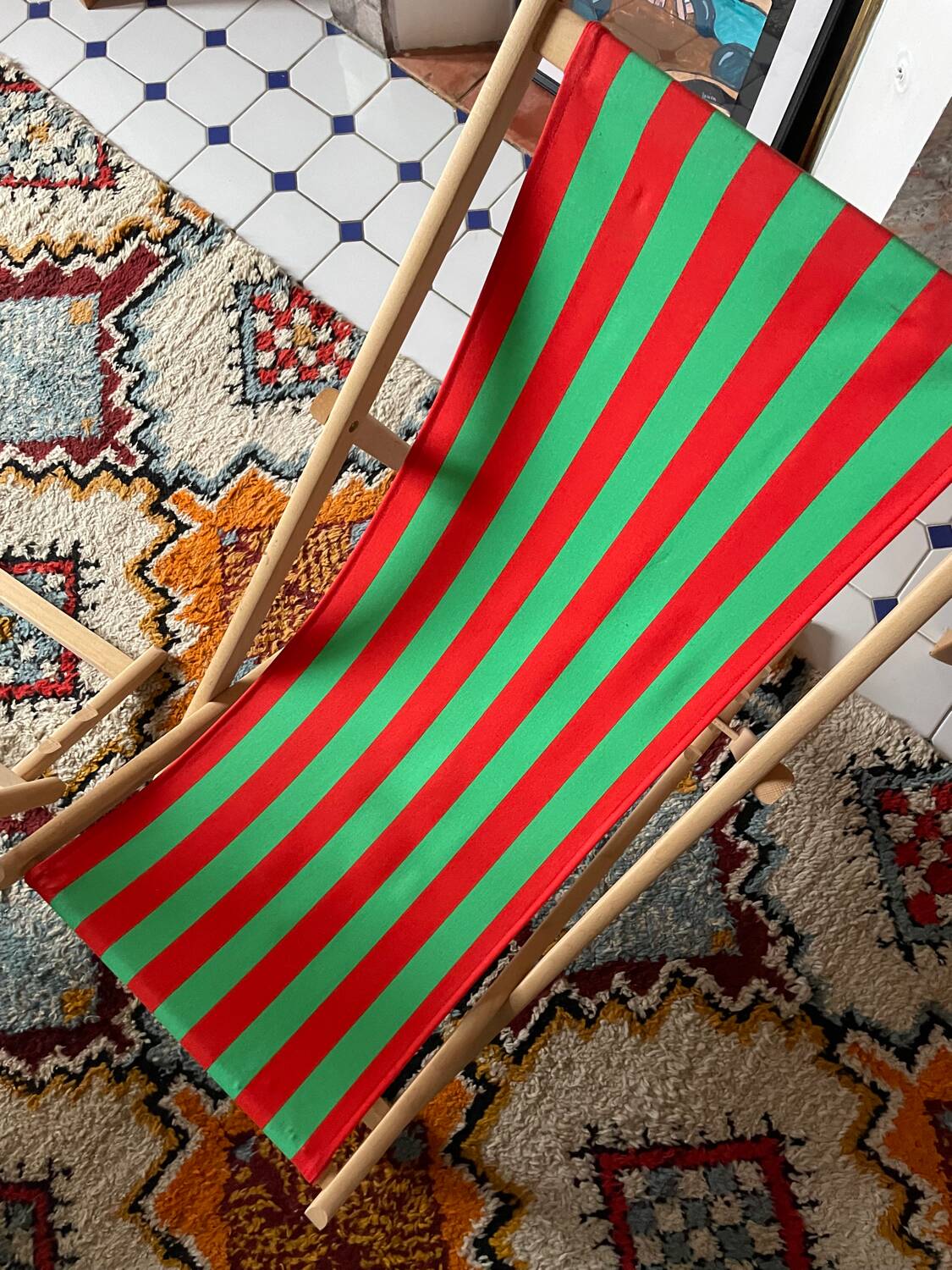 Duo of 60s lounge chairs