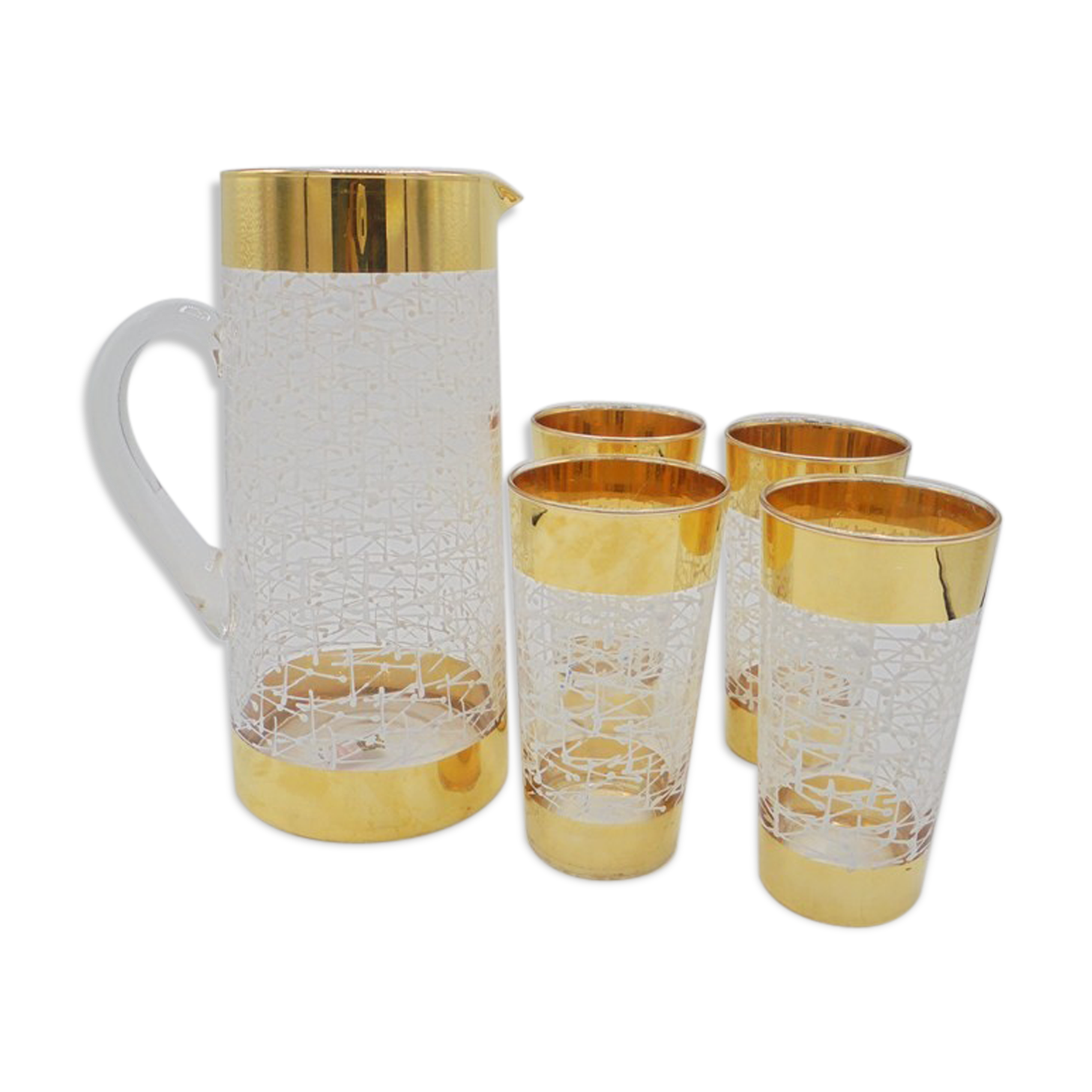 Orangeade service from the 1950s/1960s