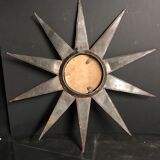Miroir soleil of bulging witch 61 cm metal 20th sorcerer convex ice