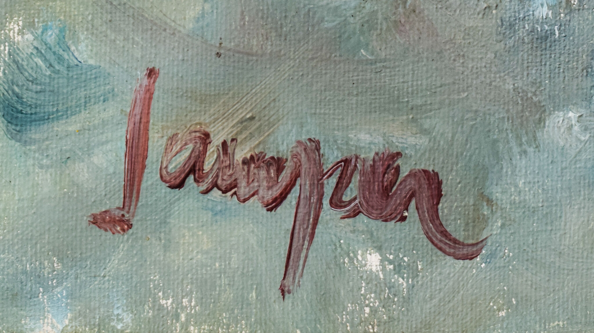 Still life with flowers and photograph