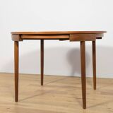 Mid-Century Teak Dining Table and Chairs Set by Hans Olsen for Frem Røjle, Denmark, 1950s, Set of 5