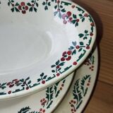 Holly tableware, ironstone, Hamage, Wolves Mill.