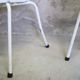 Set of five vintage patio chairs