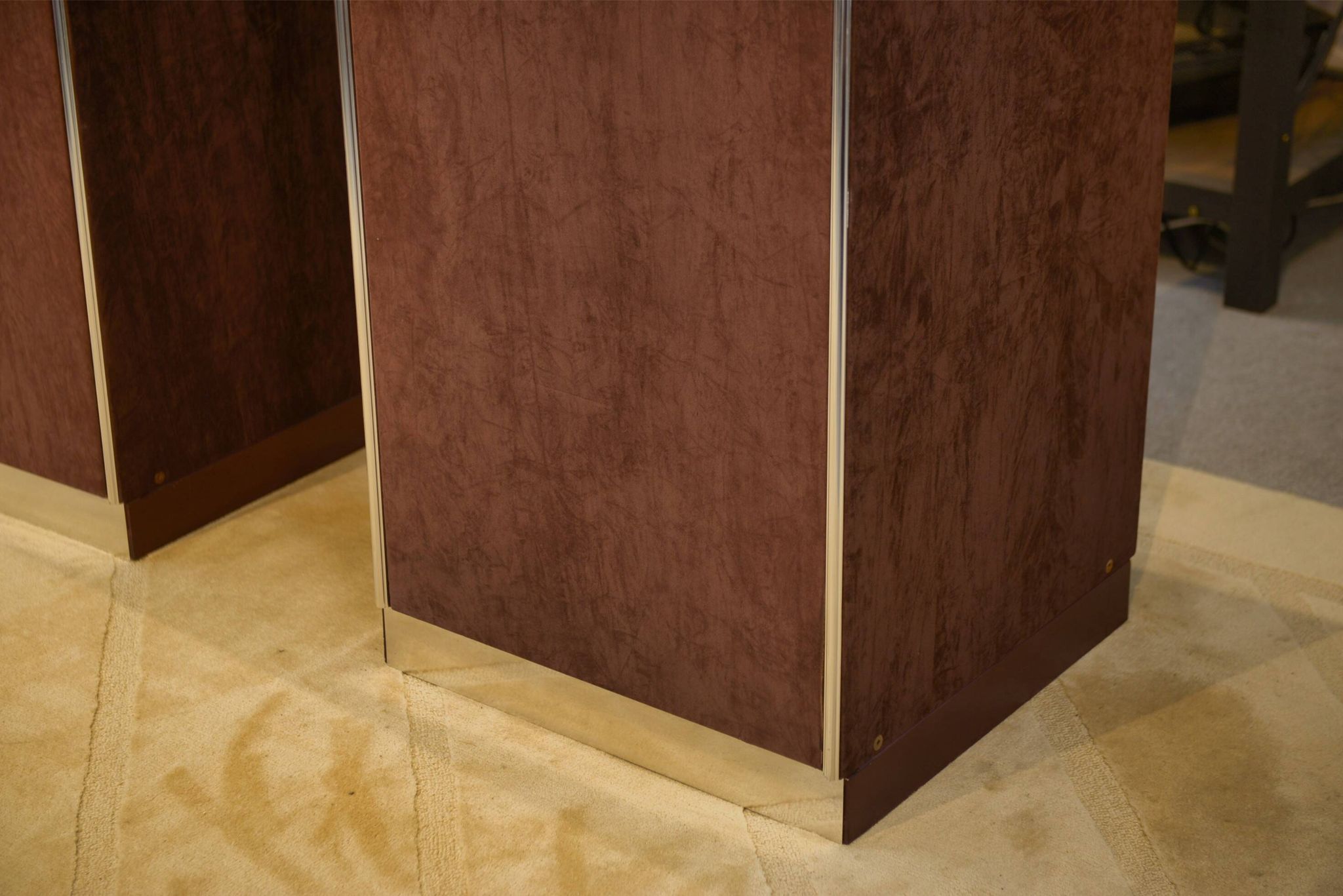 Pair of cabinets by Guido Faleschini produced by Mariani for Hermès 1970s