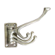 Brass patère