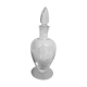 Glass carafe, 40-50s faceted cap