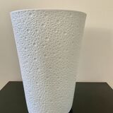 Bernardaud's "foam" vase in Limoges porcelain