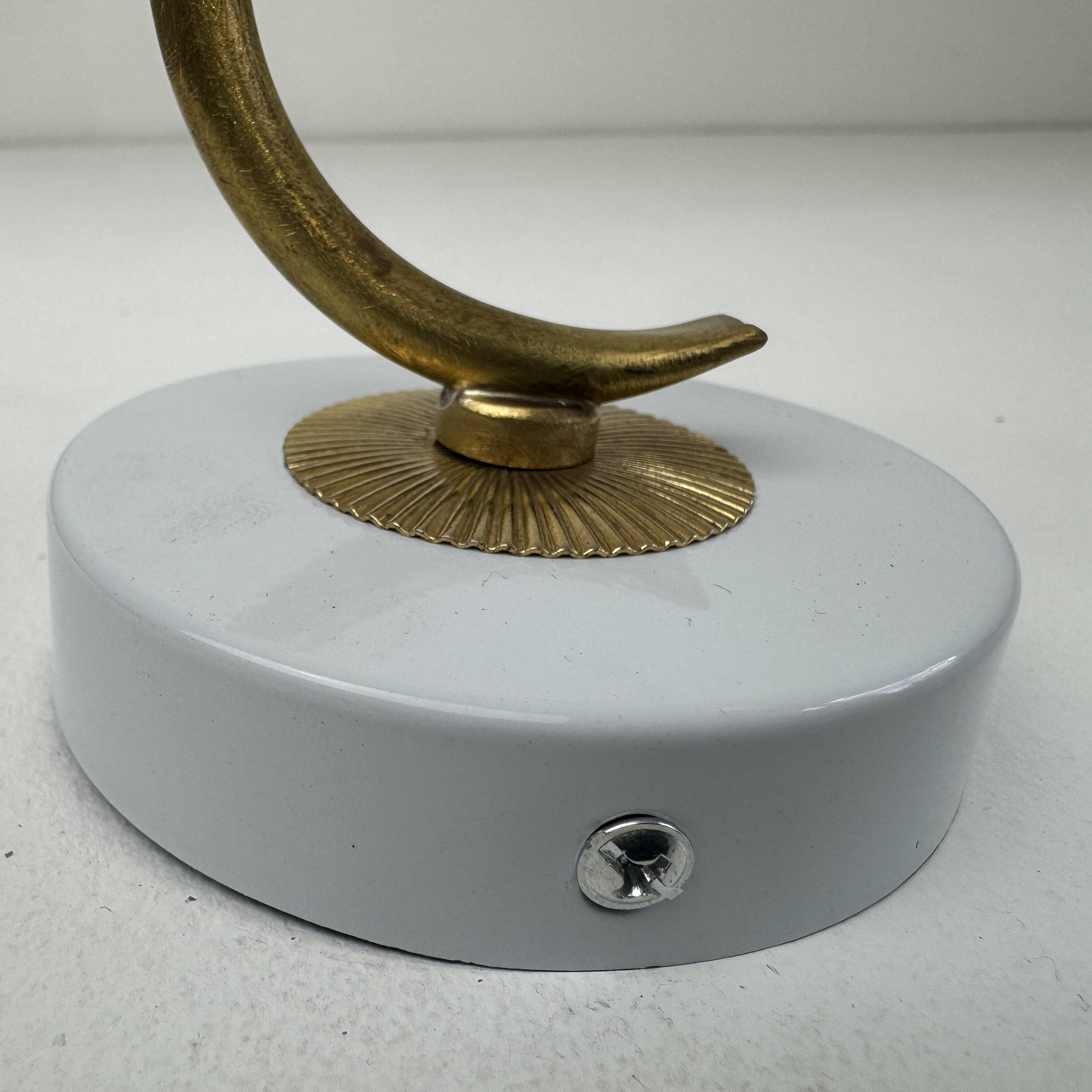Ancienne applique en opaline vintage