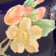 Art nouveau ceramic new cobalt vase by Villeroy and Boch