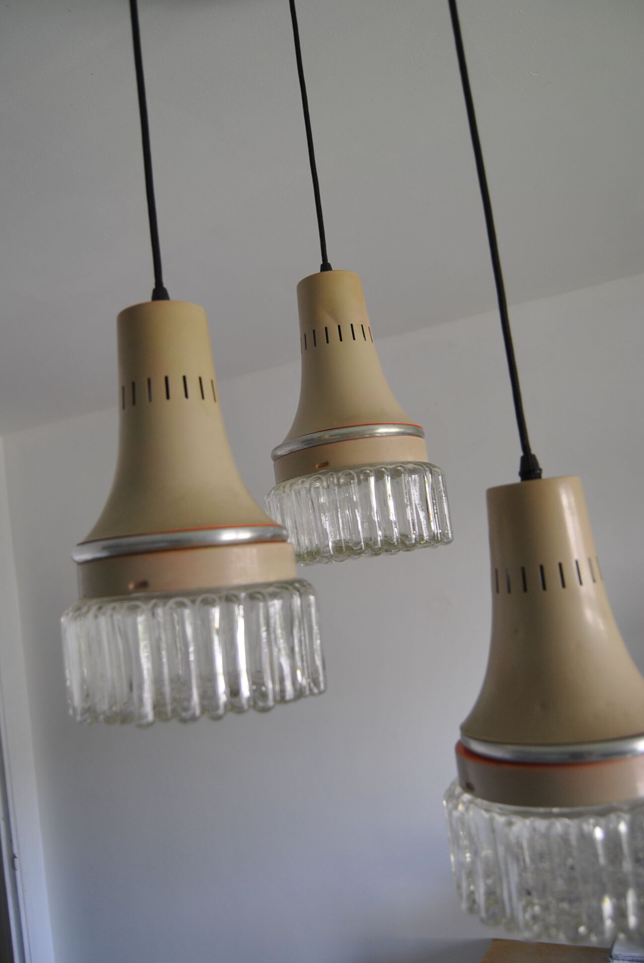 Suspension three fires Targetti Sankey 70s