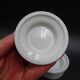 Pair of old buttermakers in thick porcelain from the brand Pillivuyt 1930