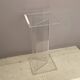 Console David Lange 1980. Plexiglass.