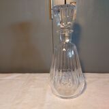 Carafe à cognac en cristal taillé Baccarat
