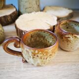 Lot de tasses en grès