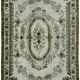 Tapis fait à la main distressed turkish 1980s 207 cm x 304 cm tapis gris