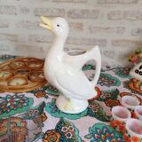 Ceramic duck pitcher