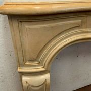 Louis XV style fireplace in natural stone XX century