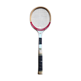 Ancienne raquette tennis courts professionnel bois