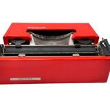 Olivetti oxford s writing machine red