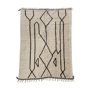 Tapis Kilim berbère - motifs graphiques