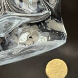 Crystal vase called "Giraffe Head" by Art Vannes France, 1950s.