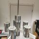 Design chandelier SCIOLARI . Vintage lamp 70s space age