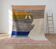 Superb Moroccan wool rug, handmade, dimensions 250x150 cm.