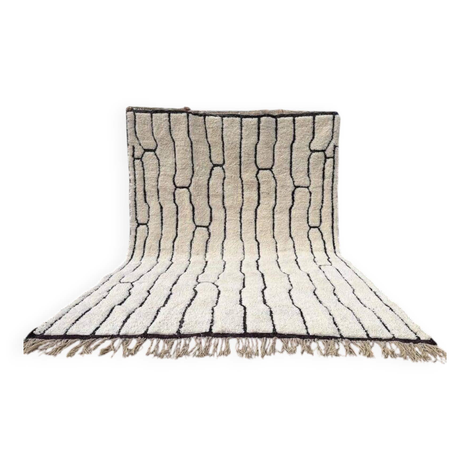 Handmade traditional Berber rug size 2/3 m