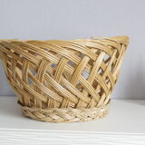 Basket or cache pot braided Wicker