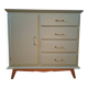 Chest of drawers, sideboard in painted wood