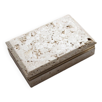 Travertine box