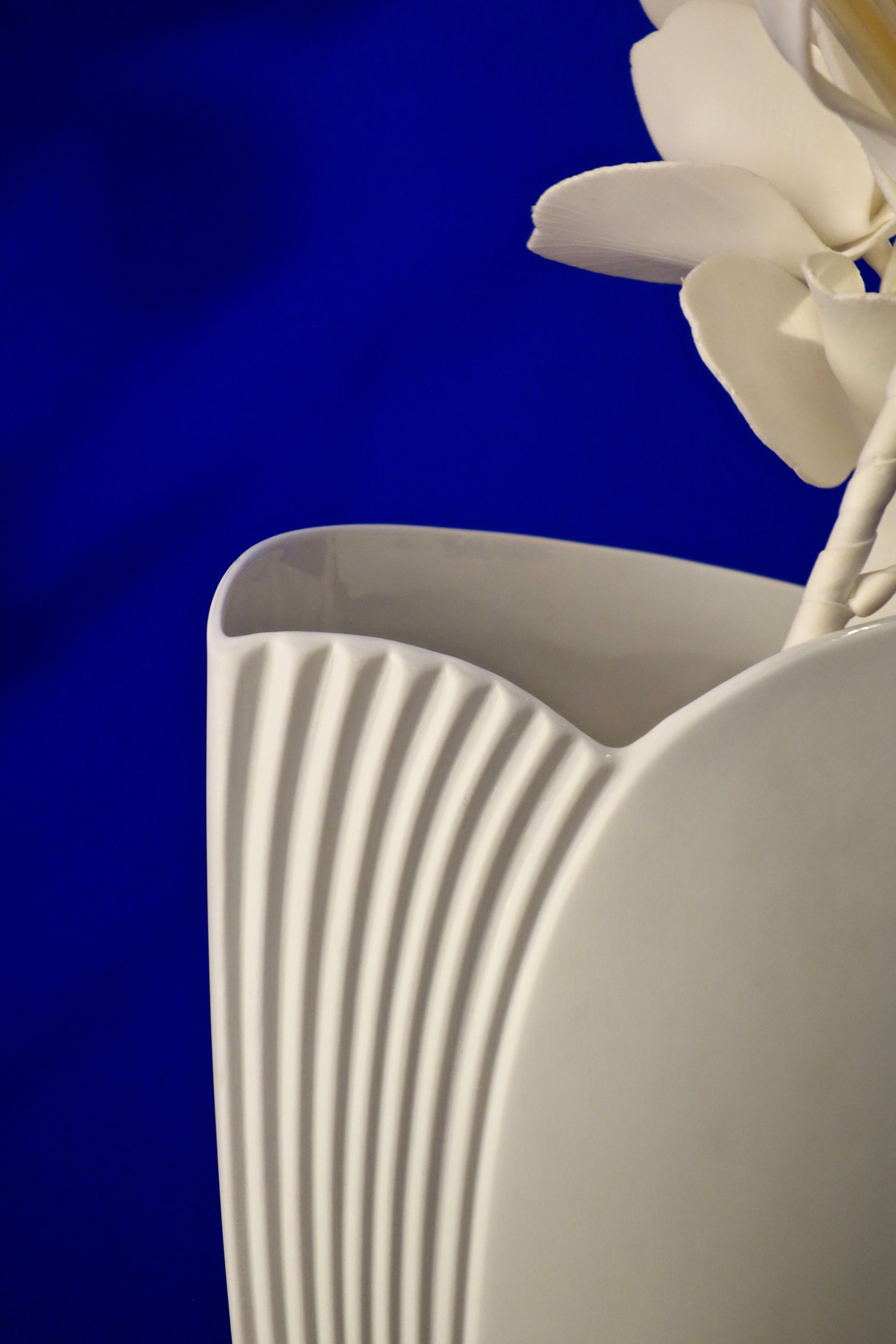 Porcelain vase by Manfred Frey for Kaiser of the 1960's