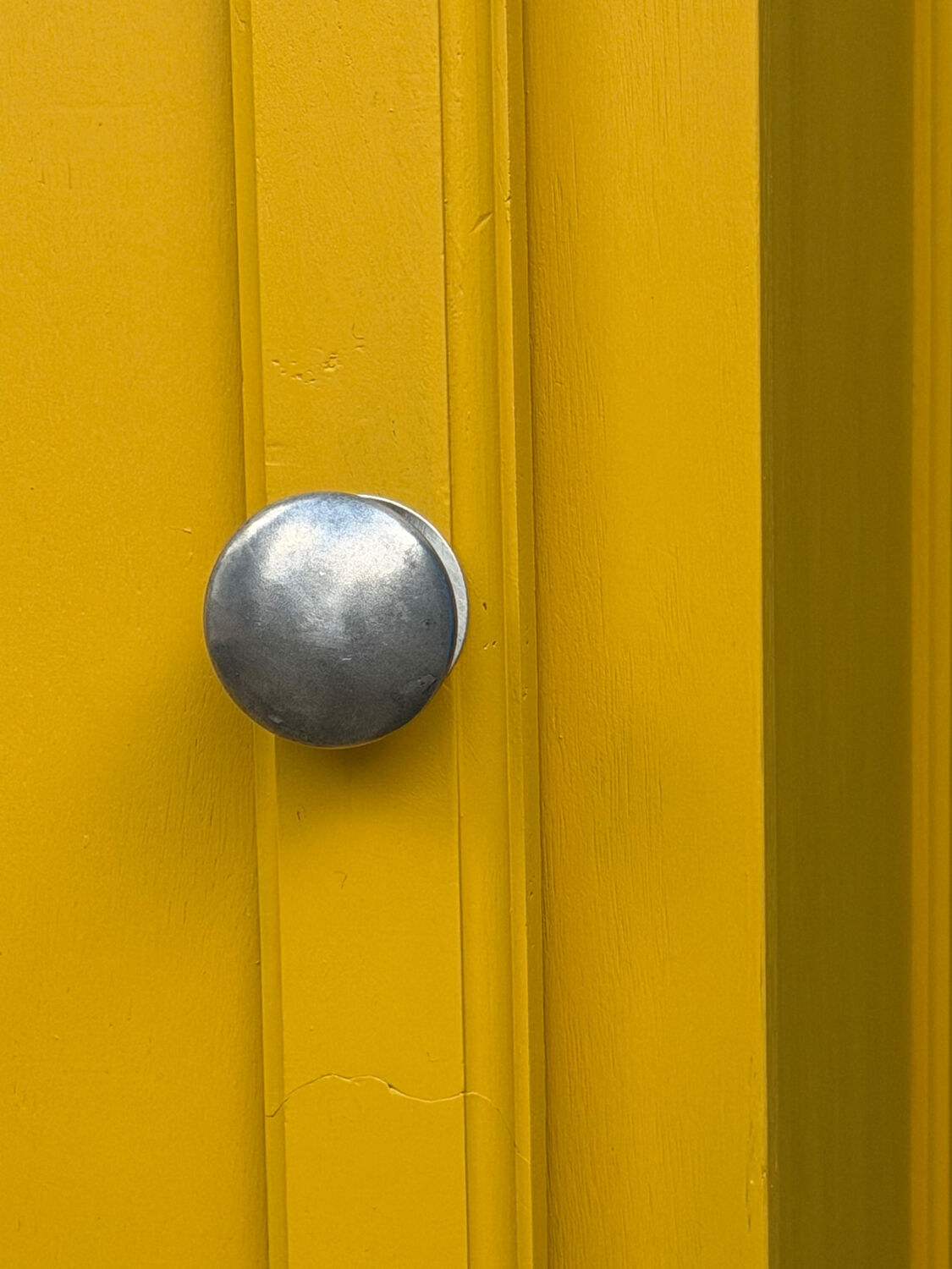Art Deco yellow ochre Parisian buffet