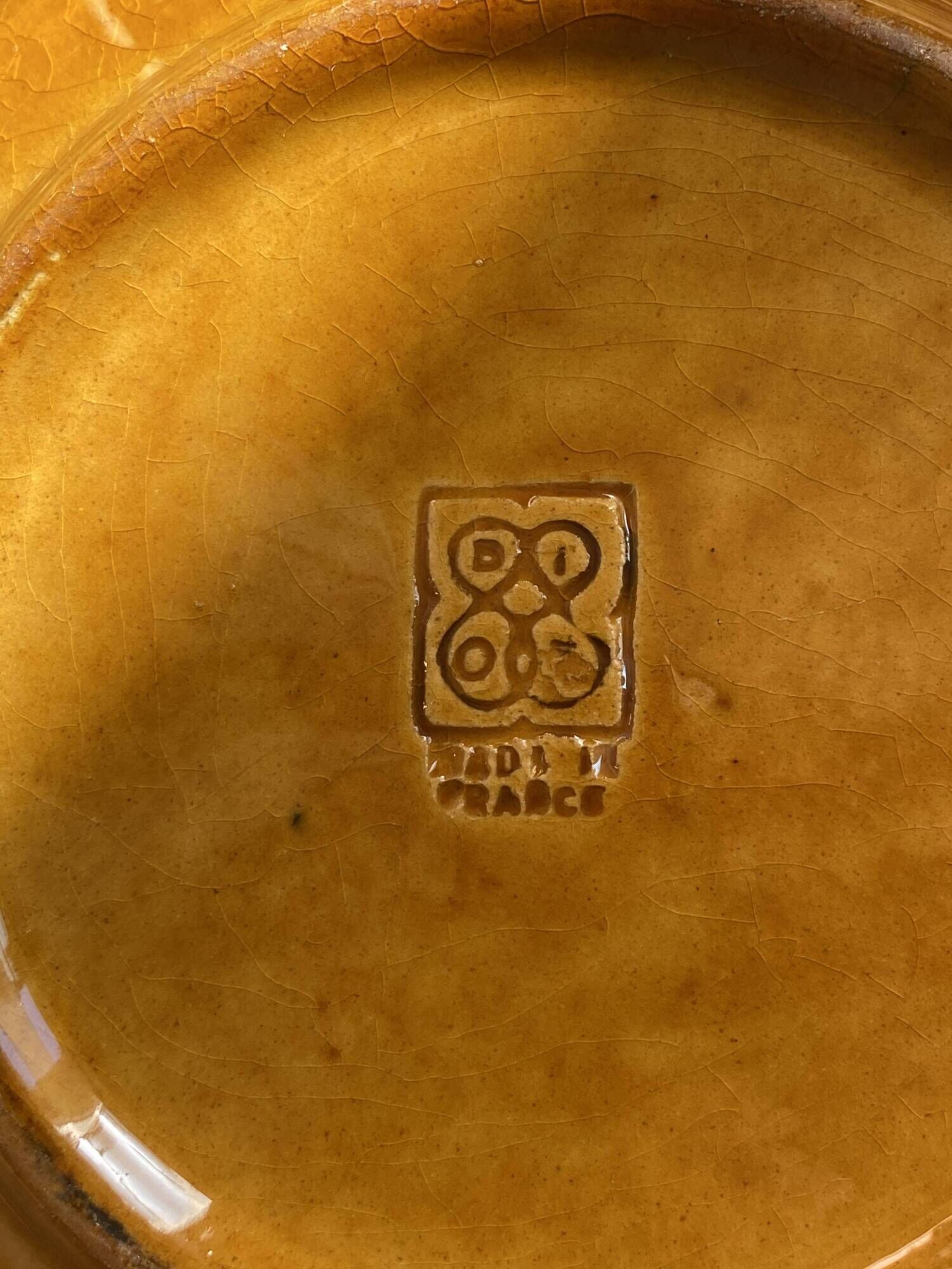 4 assiettes Vallauris et Biot années 60