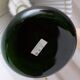 Emerald Green Glass Table Lamp Fleur by Michael Bang for Holmegaard, Danish Mid-Century 1960s