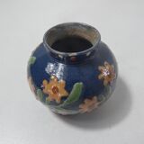 Old glazed ceramic vase elchinger style