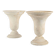 Pair of tulip lamps
