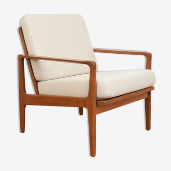 Mid-century danish teak armchair, 1960s