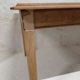 Solid oak farm table