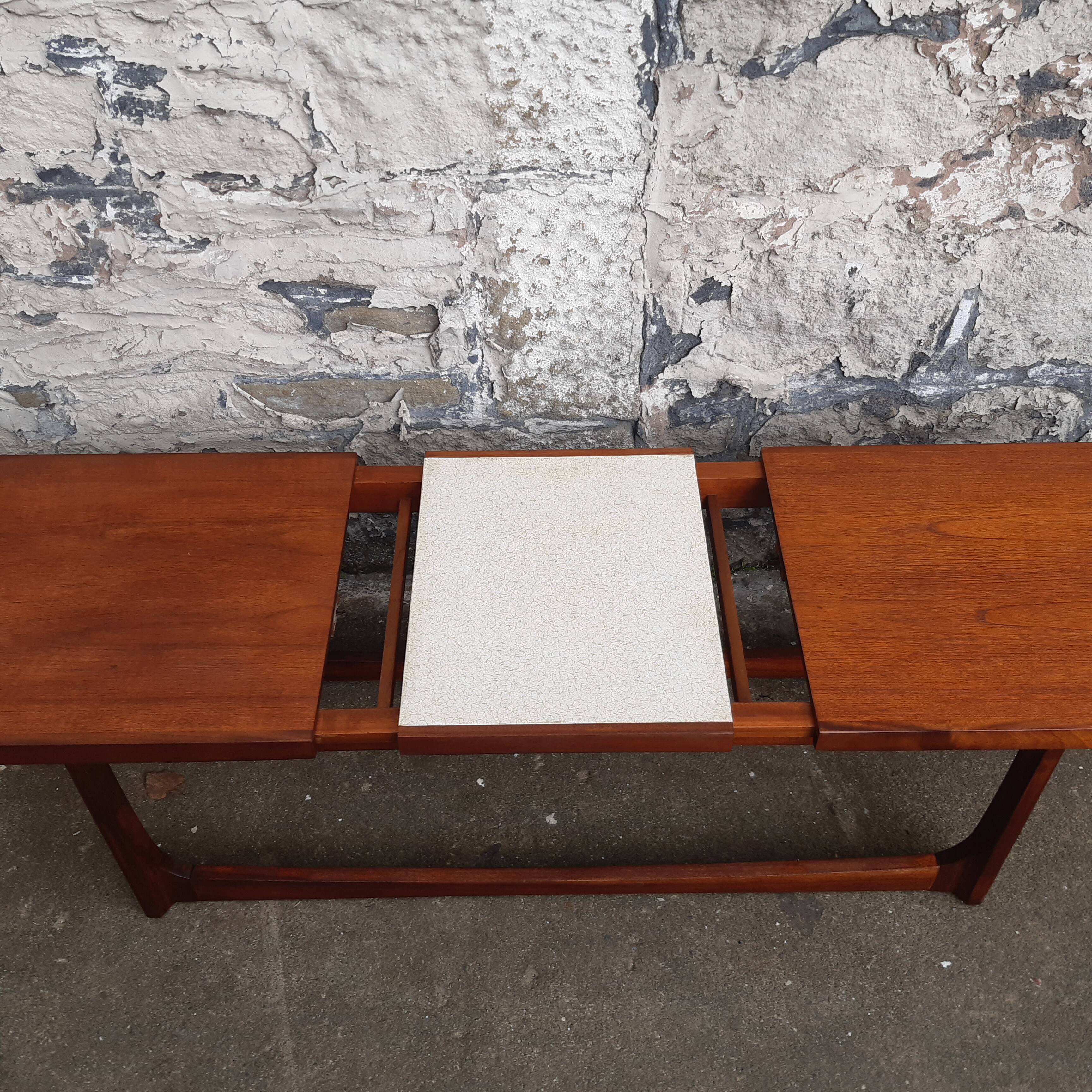 Remploy sliding coffee table