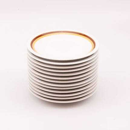 13 dessert plates porcelain Schönwald model Anceta