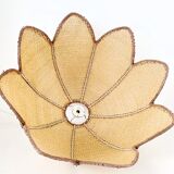 Suspension flower in rabane