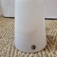 Handmade white opaline suspension