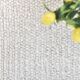 Tapis marocain fait main blanc neutre 2x7, 66x216 cm