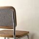 Cesca chair by Marcel Breuer in chrome and wood, 1970