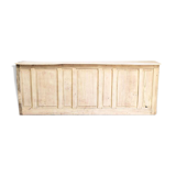 Comptoir Établi Bois Brut Vintage Meuble Ancien