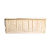 Vintage Raw Wood Workbench Counter Antique Furniture