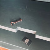 Top of glass buffet china cabinet