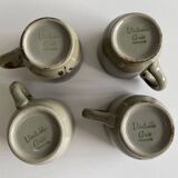 Coffee service in real French stoneware
